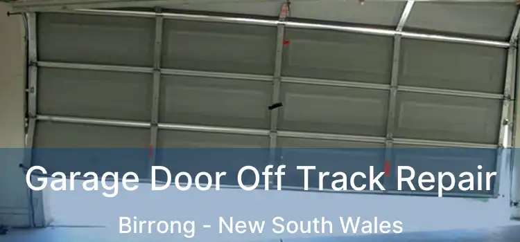 Garage Door Off Track Repair Birrong - New South Wales