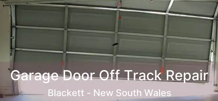 Garage Door Off Track Repair Blackett - New South Wales