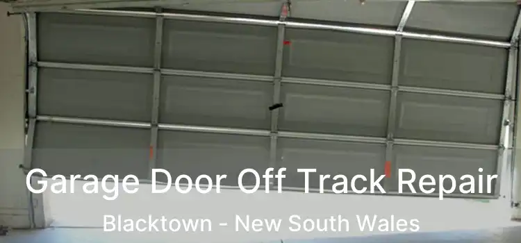 Garage Door Off Track Repair Blacktown - New South Wales