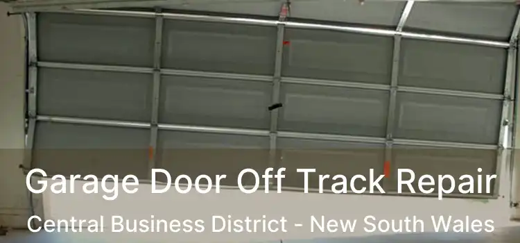 Garage Door Off Track Repair Central Business District - New South Wales