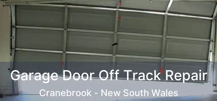 Garage Door Off Track Repair Cranebrook - New South Wales