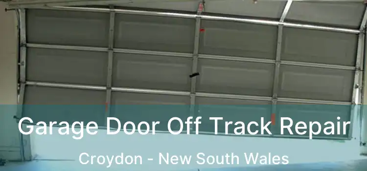 Garage Door Off Track Repair Croydon - New South Wales