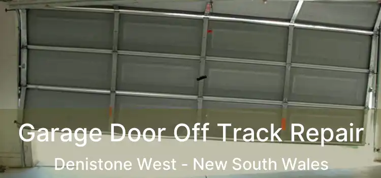 Garage Door Off Track Repair Denistone West - New South Wales