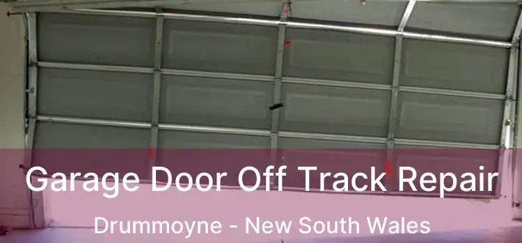 Garage Door Off Track Repair Drummoyne - New South Wales