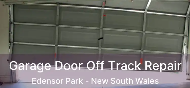 Garage Door Off Track Repair Edensor Park - New South Wales