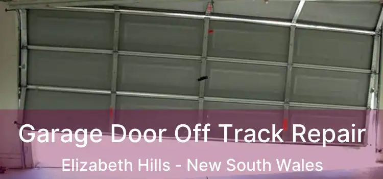 Garage Door Off Track Repair Elizabeth Hills - New South Wales
