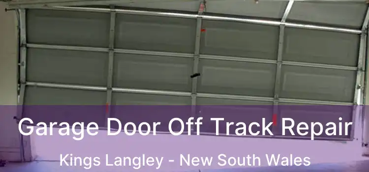 Garage Door Off Track Repair Kings Langley - New South Wales