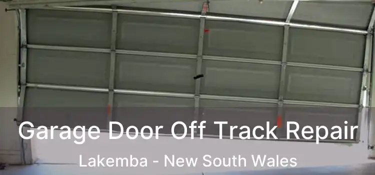 Garage Door Off Track Repair Lakemba - New South Wales