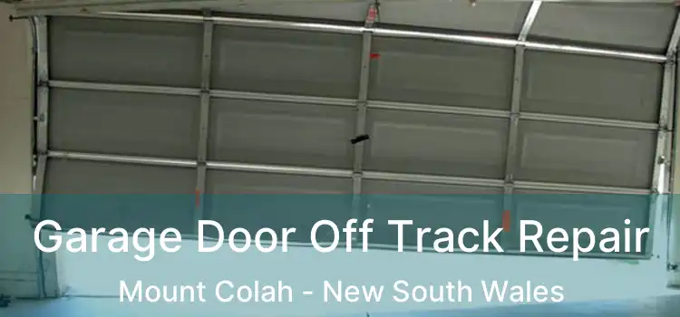 Garage Door Off Track Repair Mount Colah - New South Wales