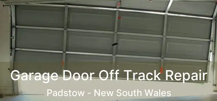 Garage Door Off Track Repair Padstow - New South Wales