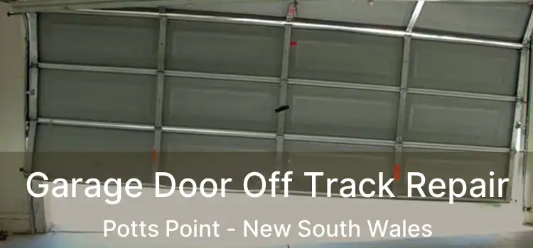 Garage Door Off Track Repair Potts Point - New South Wales