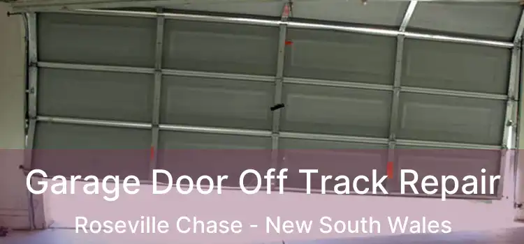 Garage Door Off Track Repair Roseville Chase - New South Wales