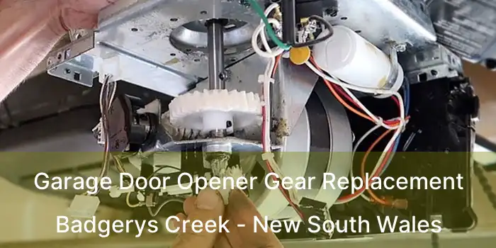 Garage Door Opener Gear Replacement Badgerys Creek - New South Wales