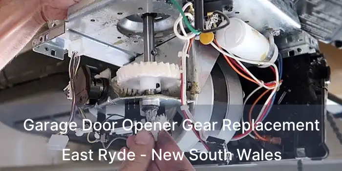 Garage Door Opener Gear Replacement East Ryde - New South Wales