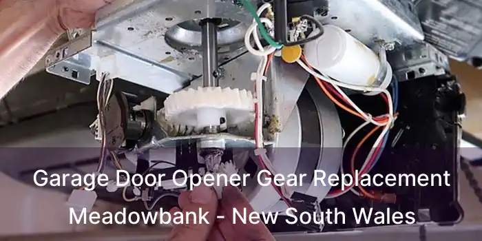 Garage Door Opener Gear Replacement Meadowbank - New South Wales