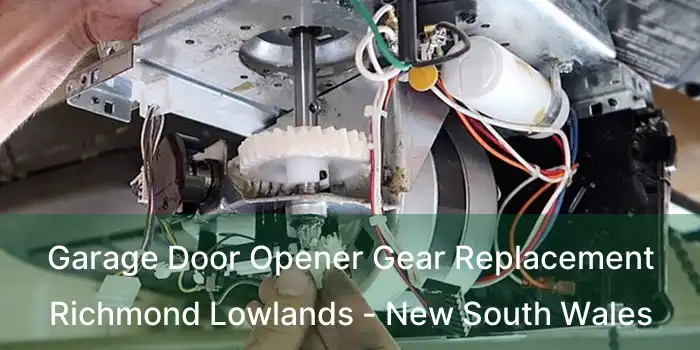 Garage Door Opener Gear Replacement Richmond Lowlands - New South Wales