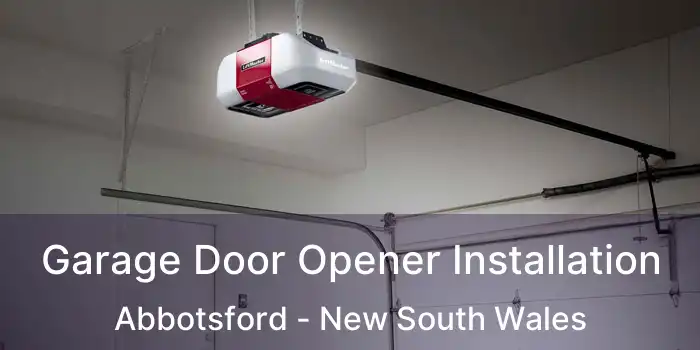 Garage Door Opener Installation Abbotsford - New South Wales