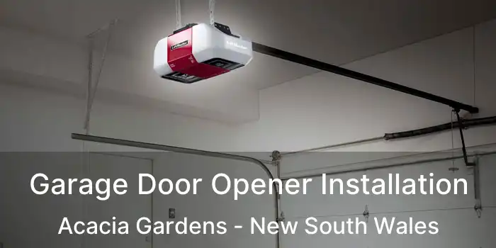 Garage Door Opener Installation Acacia Gardens - New South Wales