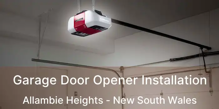 Garage Door Opener Installation Allambie Heights - New South Wales