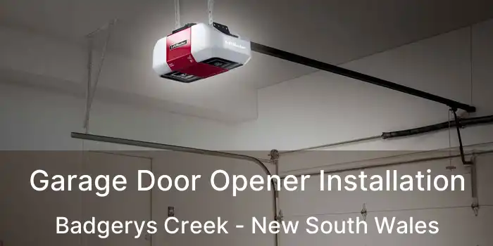 Garage Door Opener Installation Badgerys Creek - New South Wales