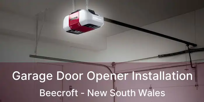 Garage Door Opener Installation Beecroft - New South Wales