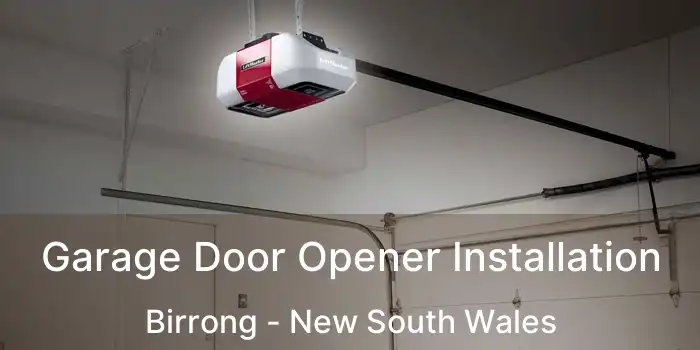 Garage Door Opener Installation Birrong - New South Wales