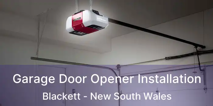 Garage Door Opener Installation Blackett - New South Wales