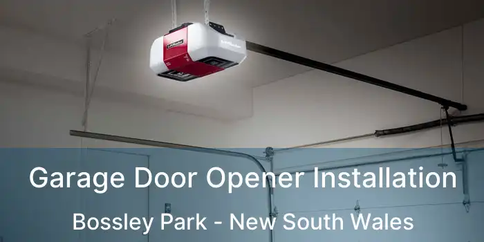 Garage Door Opener Installation Bossley Park - New South Wales