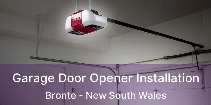 Garage Door Opener Installation Bronte - New South Wales