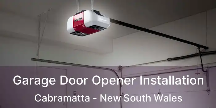 Garage Door Opener Installation Cabramatta - New South Wales