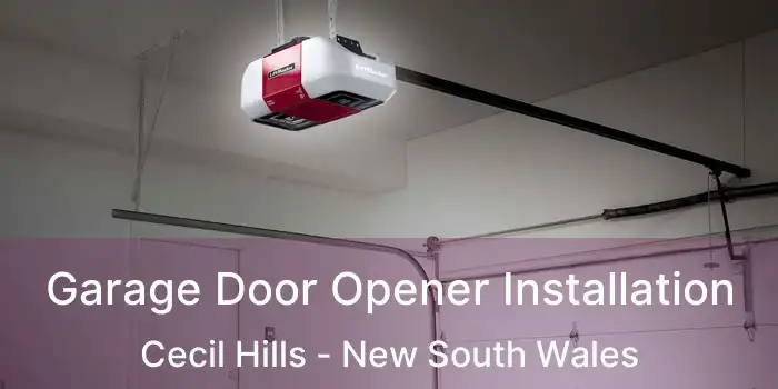 Garage Door Opener Installation Cecil Hills - New South Wales