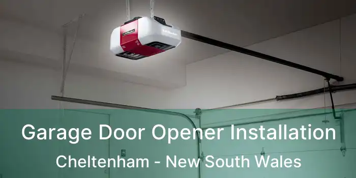 Garage Door Opener Installation Cheltenham - New South Wales