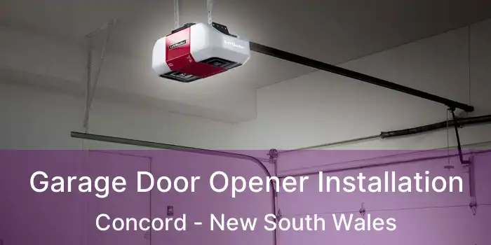 Garage Door Opener Installation Concord - New South Wales