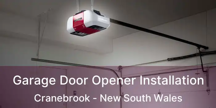 Garage Door Opener Installation Cranebrook - New South Wales