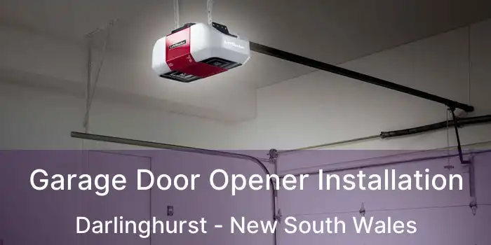 Garage Door Opener Installation Darlinghurst - New South Wales