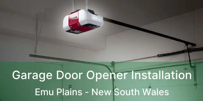 Garage Door Opener Installation Emu Plains - New South Wales