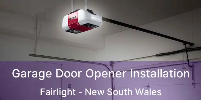 Garage Door Opener Installation Fairlight - New South Wales