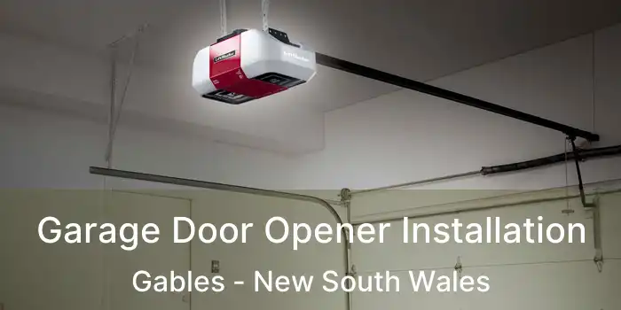 Garage Door Opener Installation Gables - New South Wales