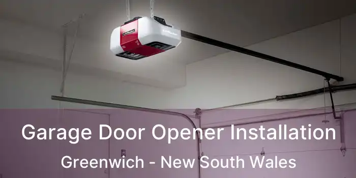 Garage Door Opener Installation Greenwich - New South Wales