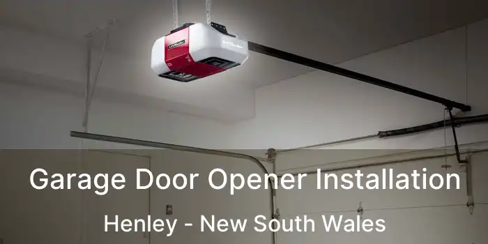 Garage Door Opener Installation Henley - New South Wales