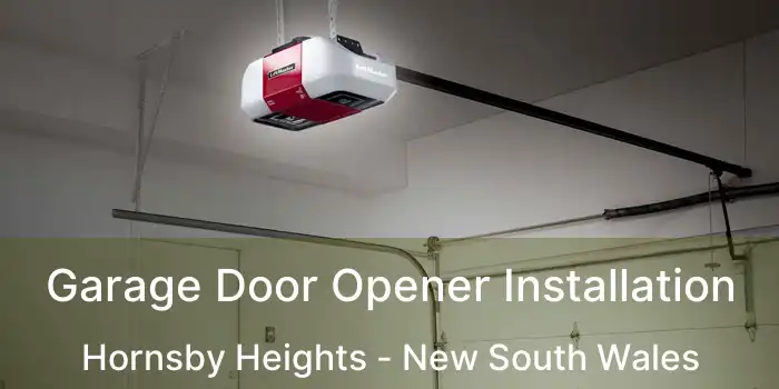 Garage Door Opener Installation Hornsby Heights - New South Wales