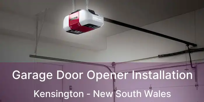 Garage Door Opener Installation Kensington - New South Wales