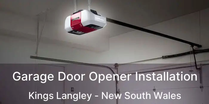 Garage Door Opener Installation Kings Langley - New South Wales