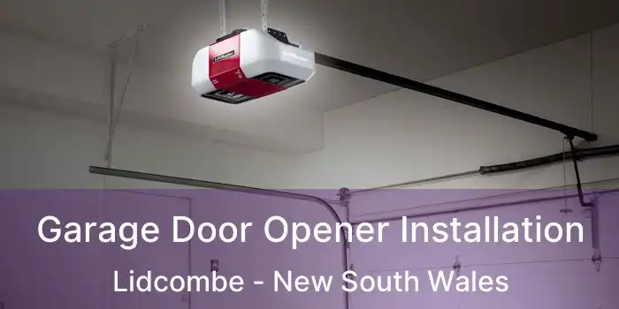 Garage Door Opener Installation Lidcombe - New South Wales