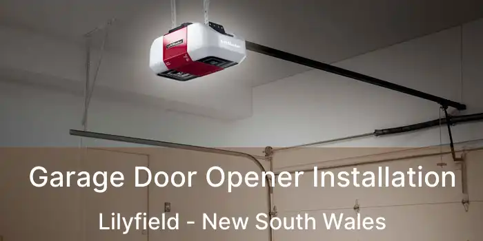 Garage Door Opener Installation Lilyfield - New South Wales