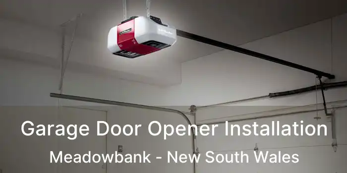 Garage Door Opener Installation Meadowbank - New South Wales