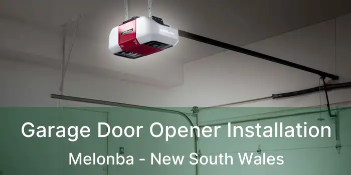 Garage Door Opener Installation Melonba - New South Wales
