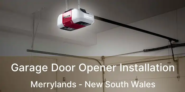 Garage Door Opener Installation Merrylands - New South Wales