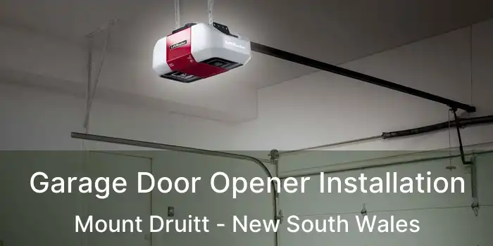 Garage Door Opener Installation Mount Druitt - New South Wales