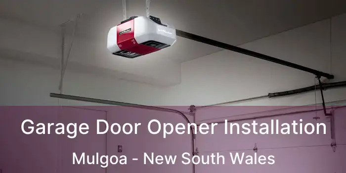 Garage Door Opener Installation Mulgoa - New South Wales